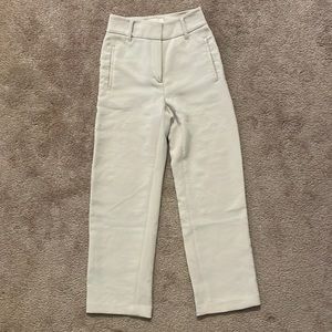 Aritzia Wilfred high waisted trouser - cropped leg inseam 26 size 00
